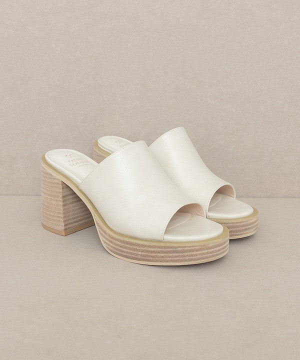 Camille - Platform Slide Heel