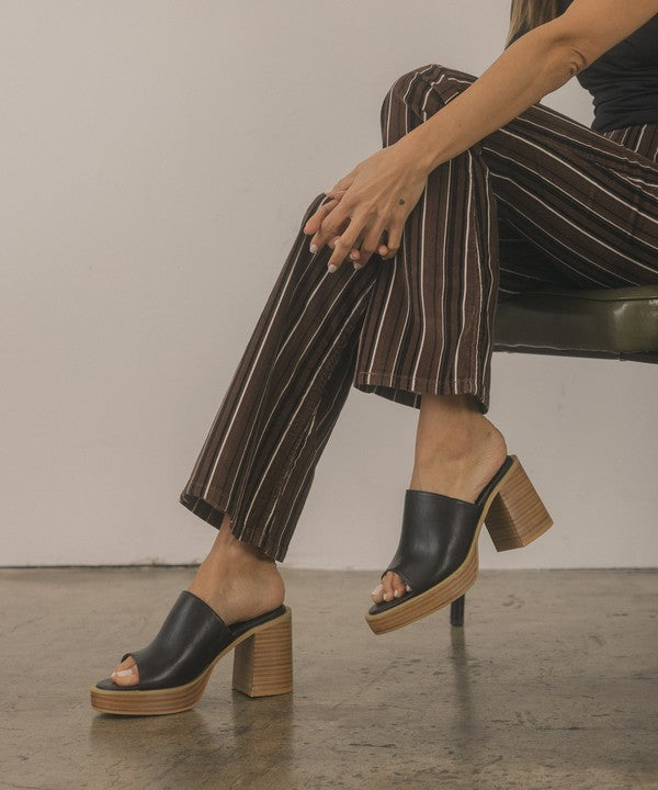 Camille - Platform Slide Heel