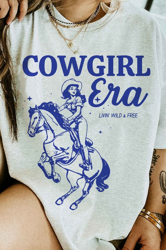 COWGIRL ERA WESTERN GRAPHIC TEE