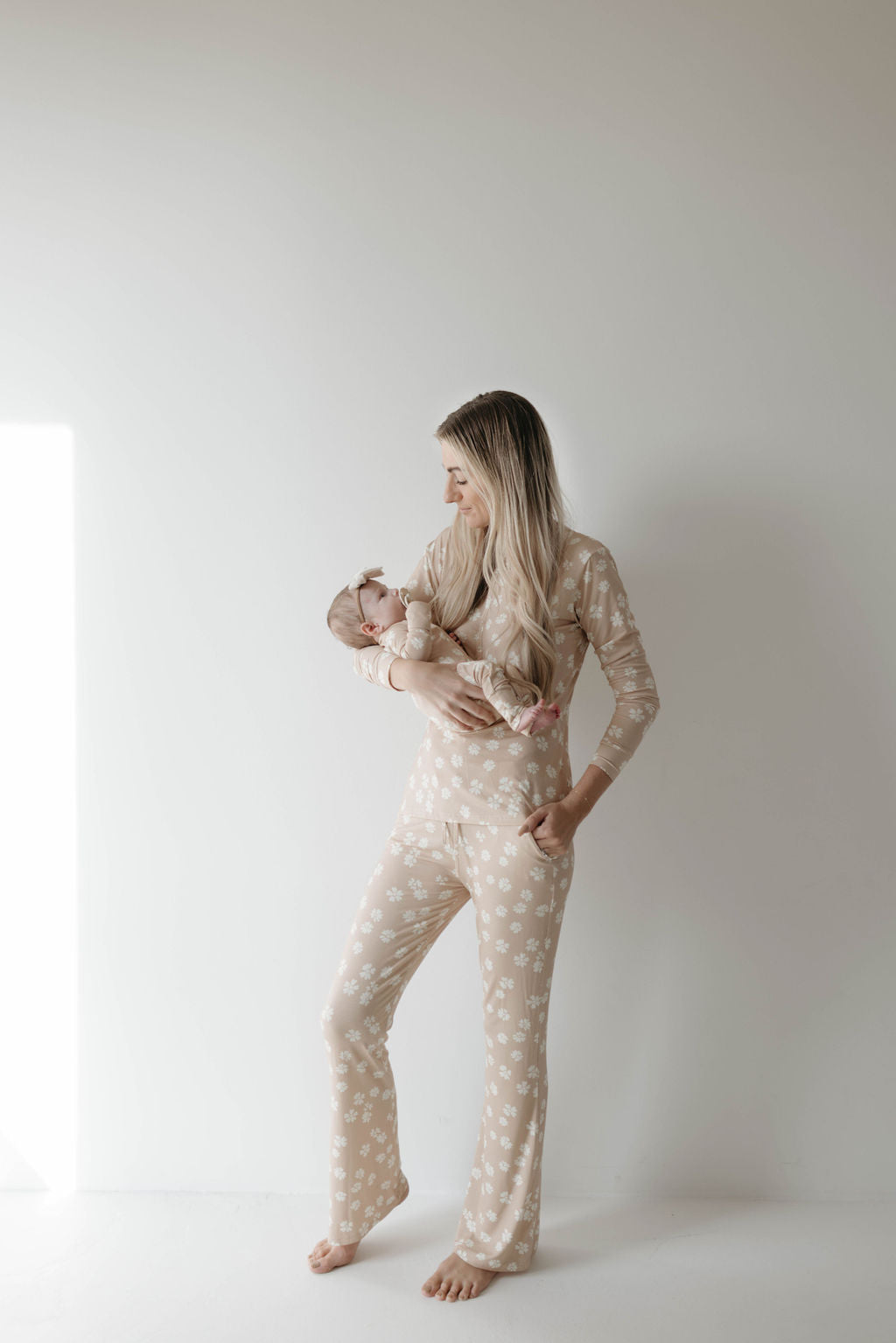 Lazy Daisy | Bamboo Zip Pajama