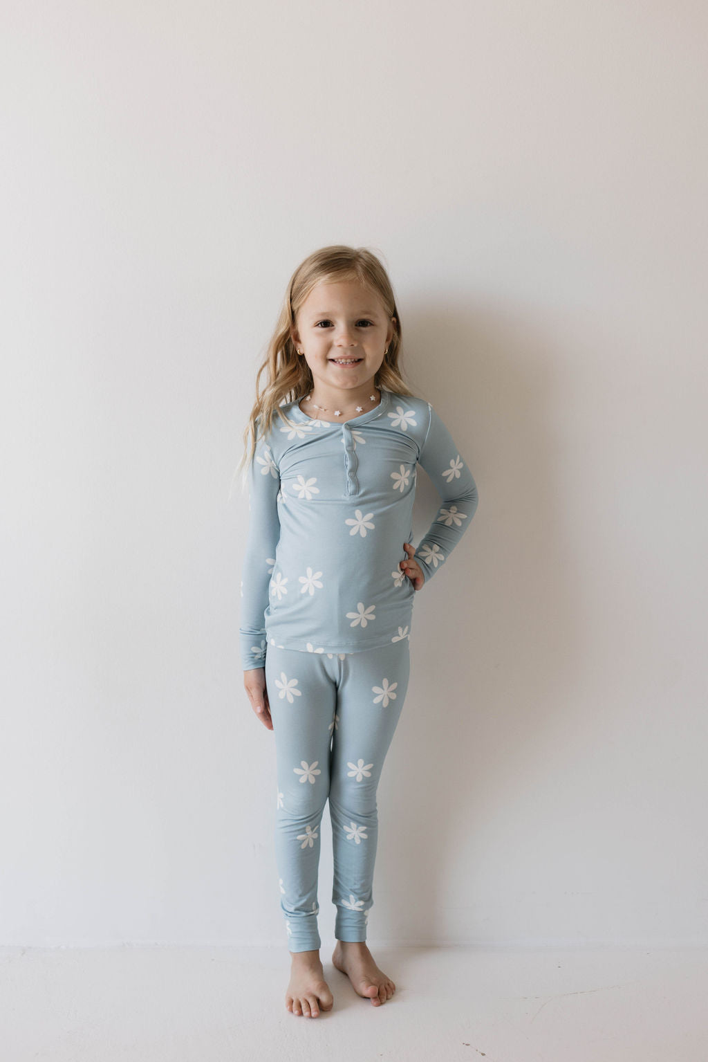 Bamboo Two Piece Pajamas | Daisy Blues