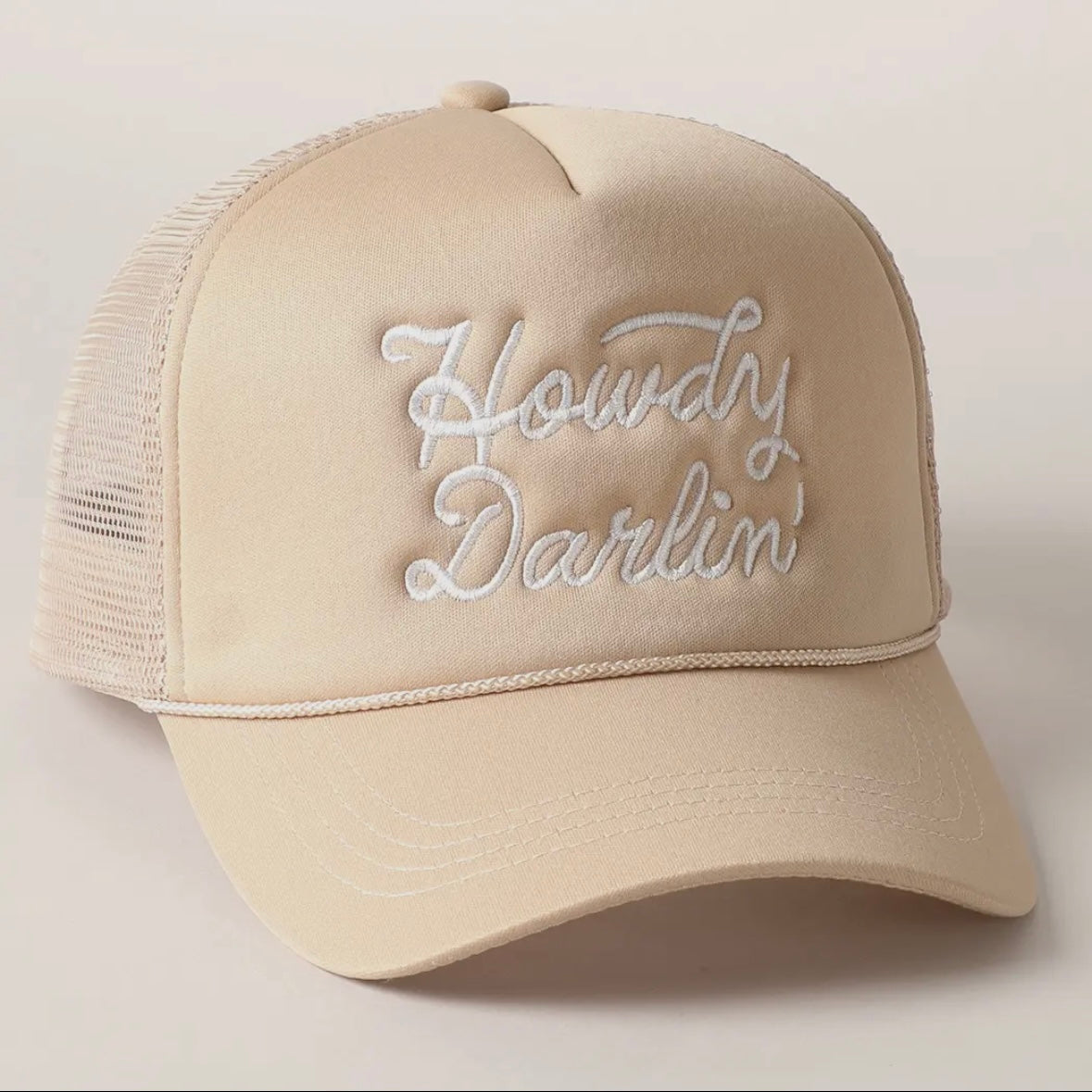 “Howdy Darlin” hat (sand)